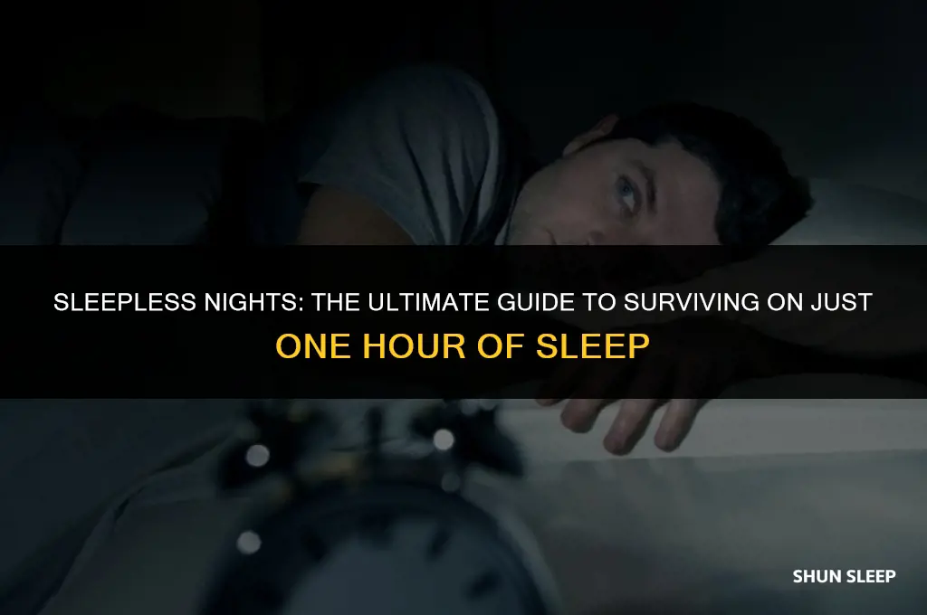 can you survive on 1 hour of sleep