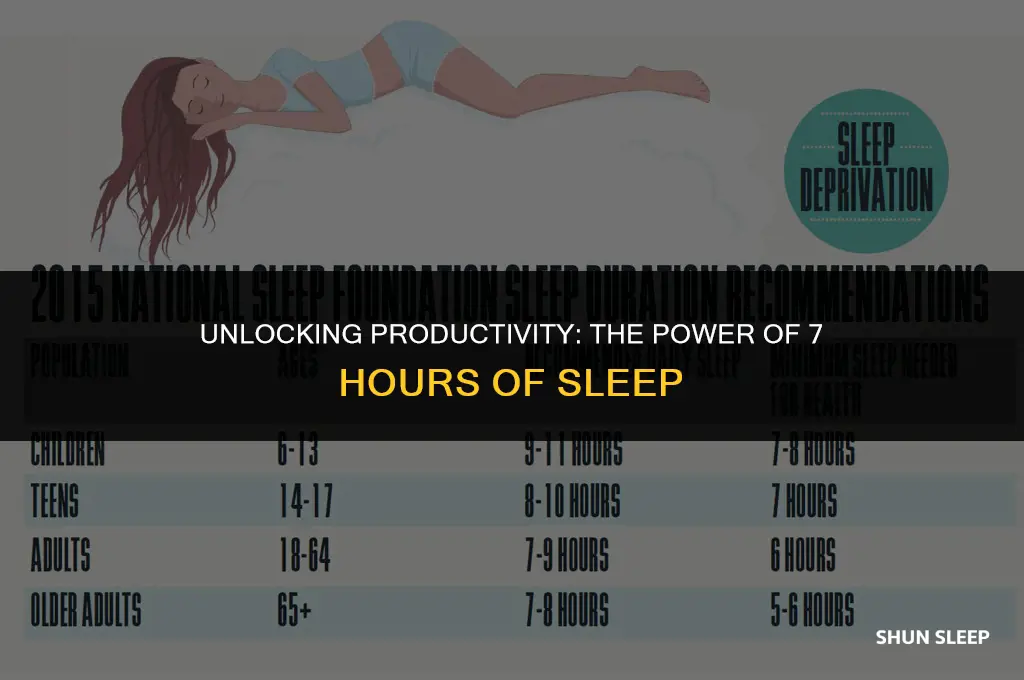 can you survive on 7 hours of sleep
