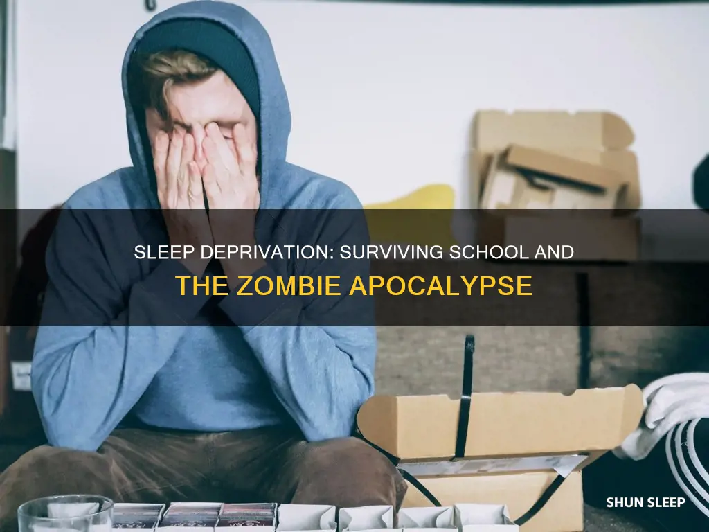 can you survive school without sleep