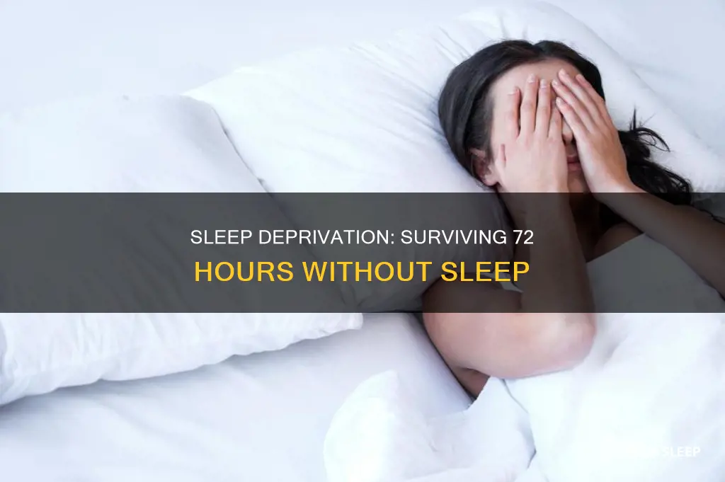 can you survive without sleep for 3 days