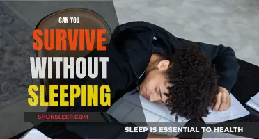 The Mystery of Sleepless Survival: Is It Possible?