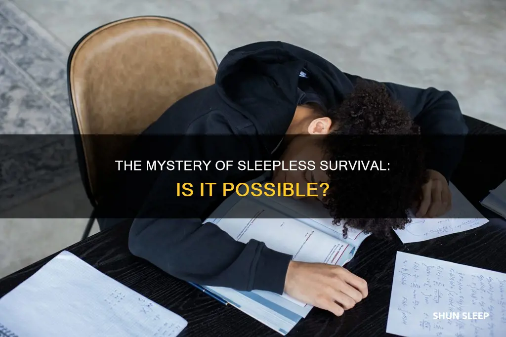 can you survive without sleeping