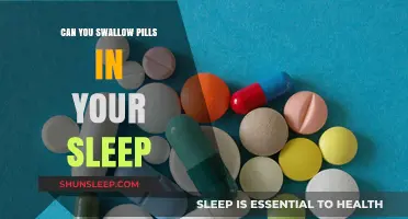 Pill-Swallowing While Asleep: Is It Possible?