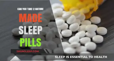Sleep Aids: Nature Made Pills, Safe to Double Up?