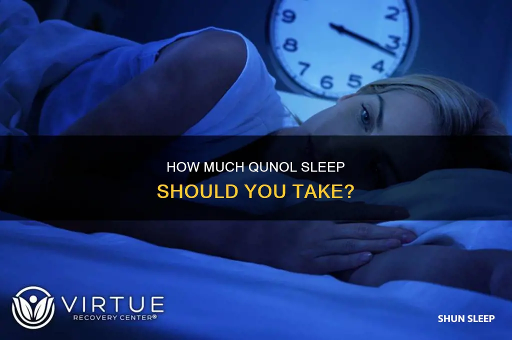 can you take 2 qunol sleep