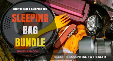 Backpacking Basics: Backpack and Sleeping Bag Bundles