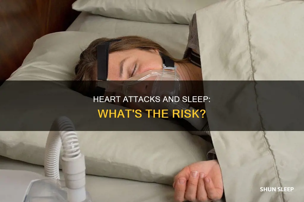 can you take a heart attack in your sleep