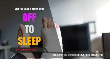 Moon Boot: Sleep with it or without it?