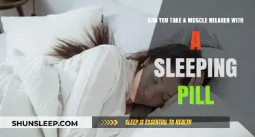 Combining Muscle Relaxers and Sleeping Pills: Safe or Risky?