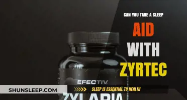 Sleep Aids and Zyrtec: Safe Together?