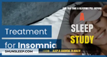 Sleep Study and Pills: Safe or Not?