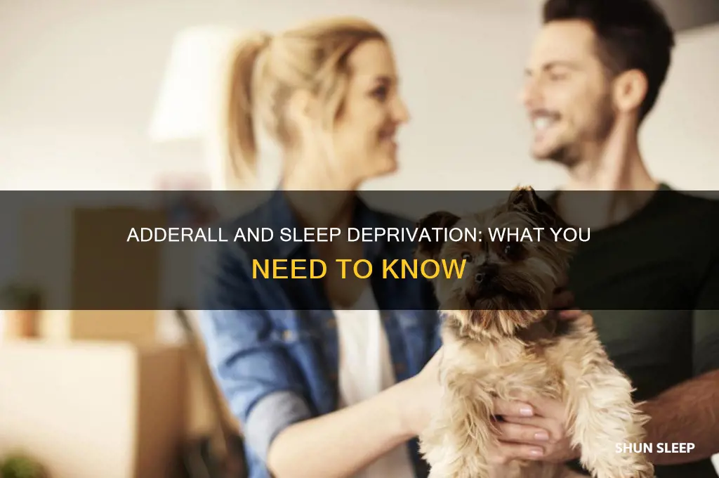 can you take adderall on little sleep