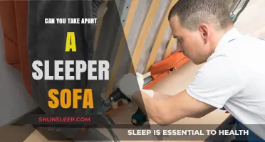 How to Disassemble a Sleeper Sofa Efficiently