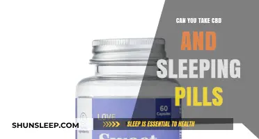 CBD and Sleeping Pills: Safe Together?