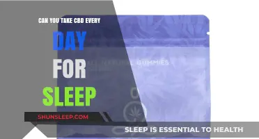 CBD for Sleep: Is Daily Dosing Safe?
