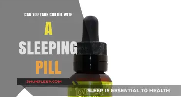 CBD Oil and Sleeping Pills: Safe Together?