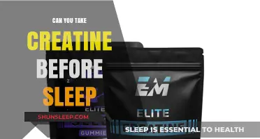 Creatine Before Sleep: Is It Effective?