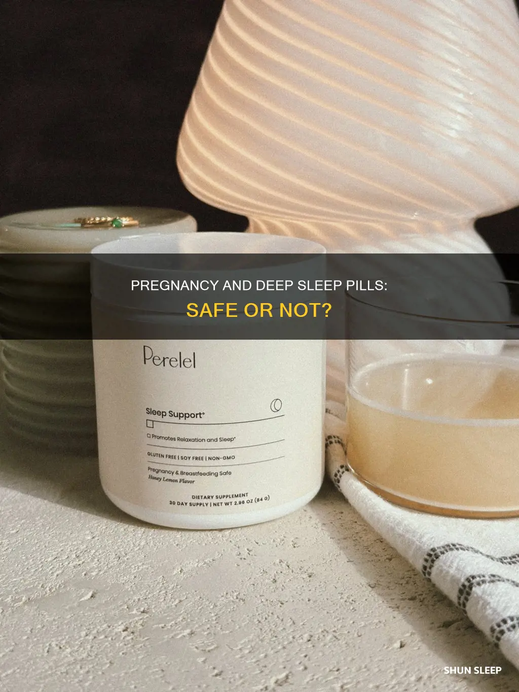 can you take deep sleep natural pills while pregnant