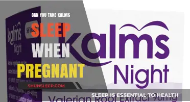 Kalms Sleep During Pregnancy: Safe or Not?