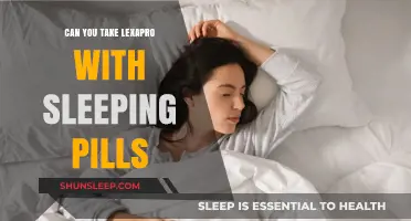 Lexapro and Sleeping Pills: Safe Together?