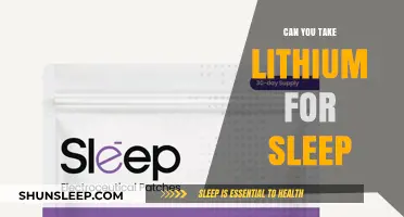 Lithium for Sleep: A Viable Option?