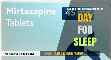 Mitrazapine for Sleep: Safe Daily Treatment?