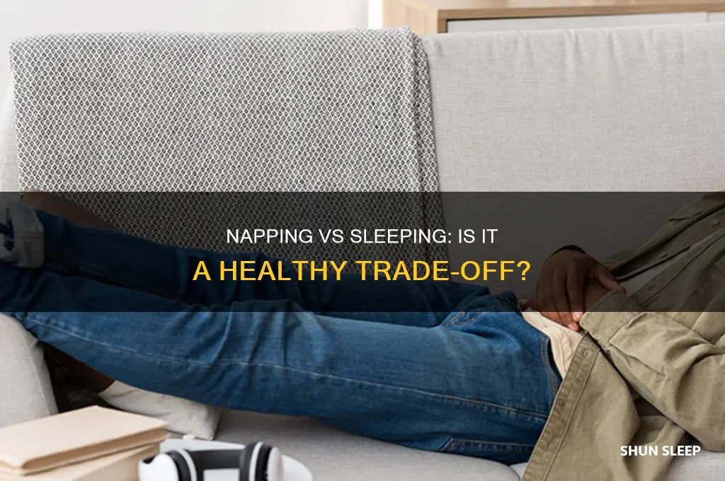 can you take naps instead of sleep