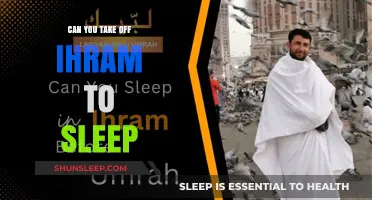 How to Sleep While in Ihram?