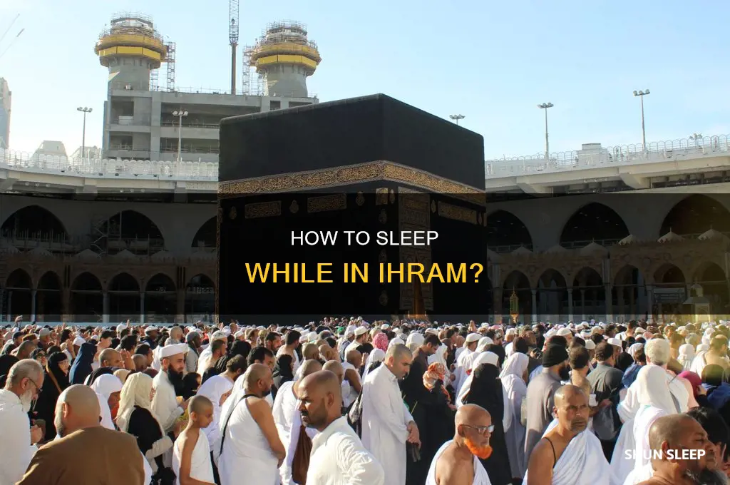 can you take off ihram to sleep