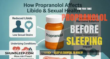 Propranolol and Sleep: What You Need to Know