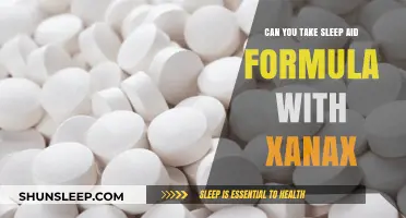 Sleep Aid Formula and Xanax: Safe Together?