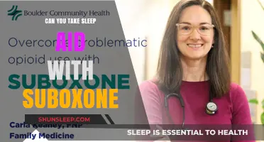 Sleep Aids and Suboxone: Safe Together?