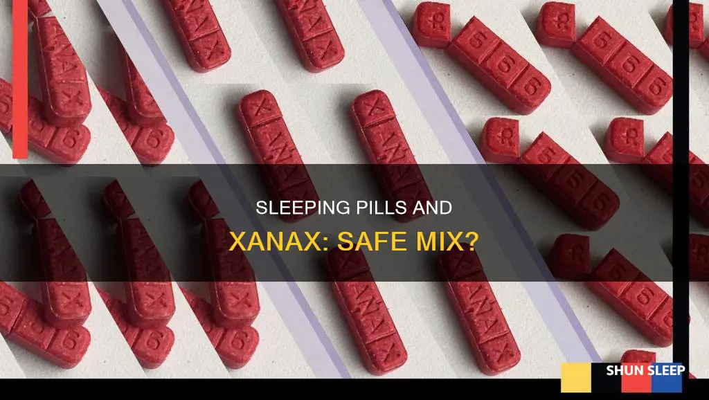 can you take sleeping pill with xanax