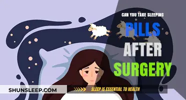 Post-Surgery Sleep: Are Pills Safe?