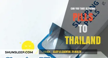 Traveling to Thailand? Sleeping Pills Allowed?