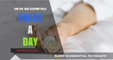 Sleeping Pills: Safe to Take Twice Daily?