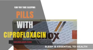 Sleeping Pills and Ciprofloxacin: Safe Together?