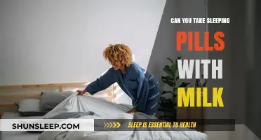 Sleeping Pills and Milk: Safe or Not?