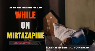 Trazodone and Sleep: Mixing with Mirtazapine