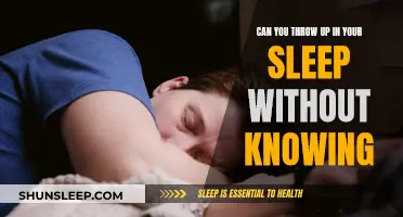 Sleep Vomiting: Is It Possible Without Knowing?