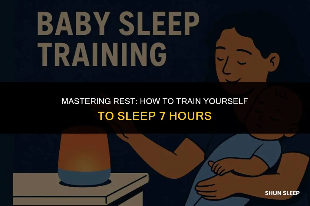 can you train yourself to sleep 7 hours