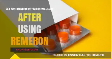 Remeron: Transitioning to Natural Sleep