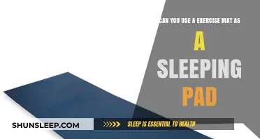 Exercise Mats: Good for Sleeping?