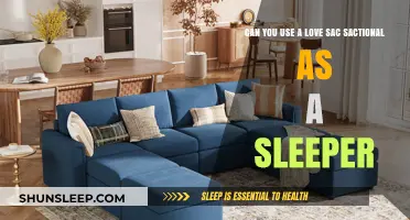 The Ultimate Sac Sactional: Sleep and Lounge