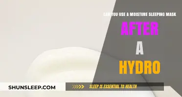 Should You Use a Moisture Mask After a Hydro Treatment?