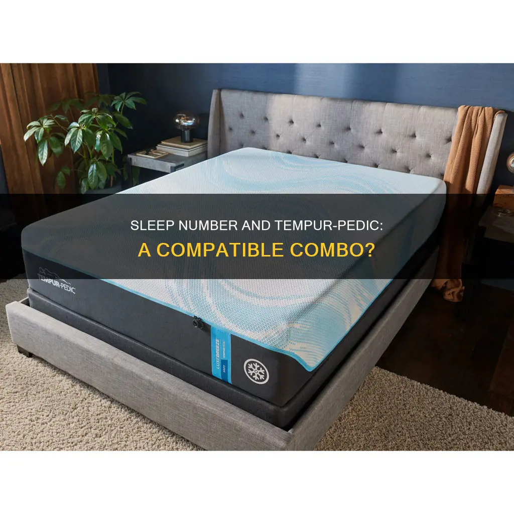 can you use a sleep number on a temperpedic base