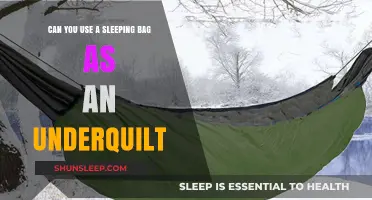 Using a Sleeping Bag as an Underquilt: Good Idea?