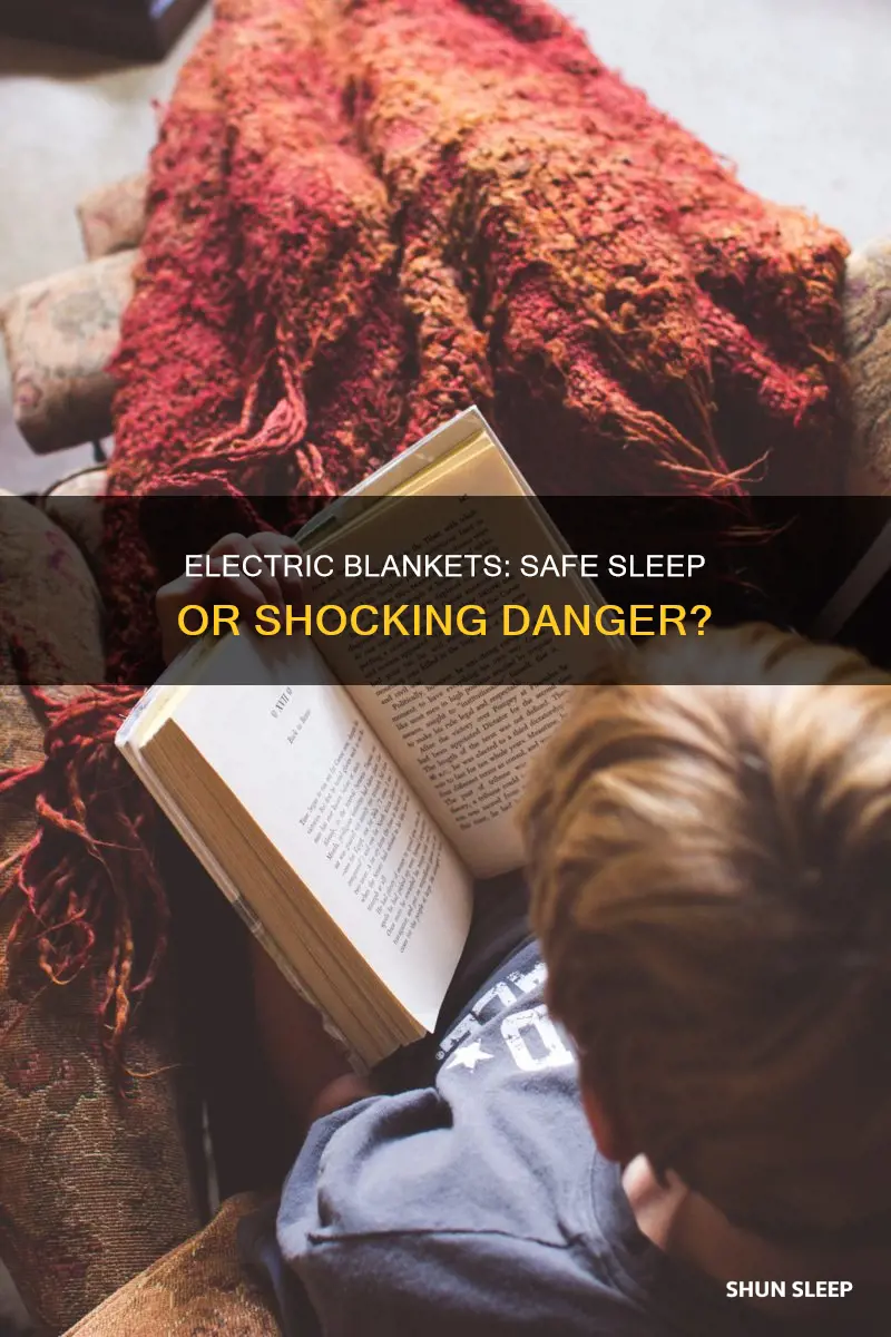 can you use an electric blanket while sleeping
