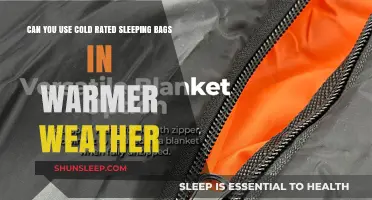 Using Cold-Rated Sleeping Bags in Warmer Weather
