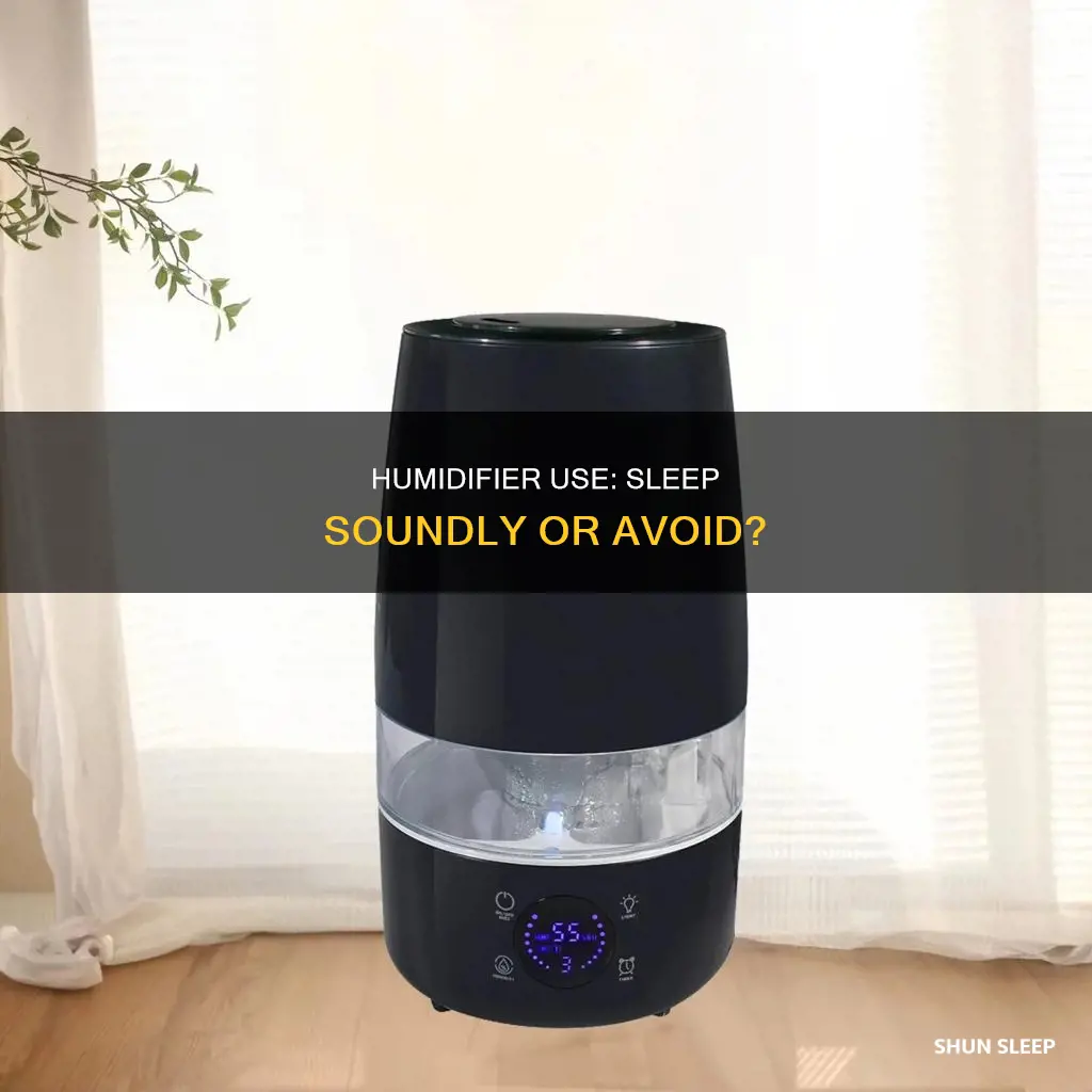 can you use humidifier while sleeping